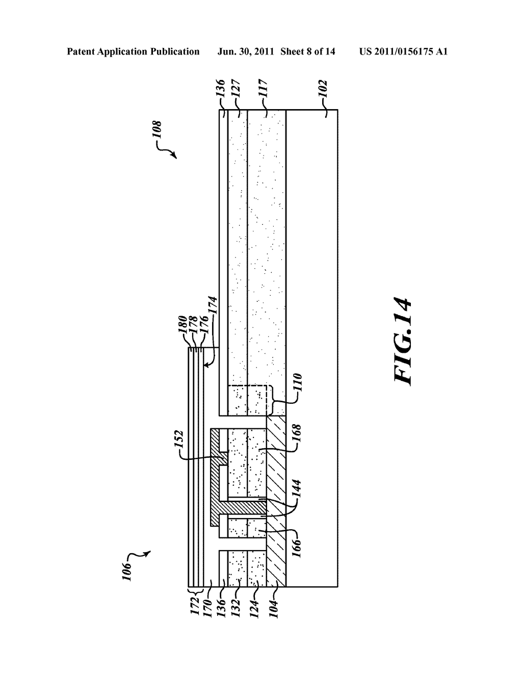 METHOD OF FORMING A DIE HAVING AN IC REGION ADJACENT A MEMS REGION - diagram, schematic, and image 09