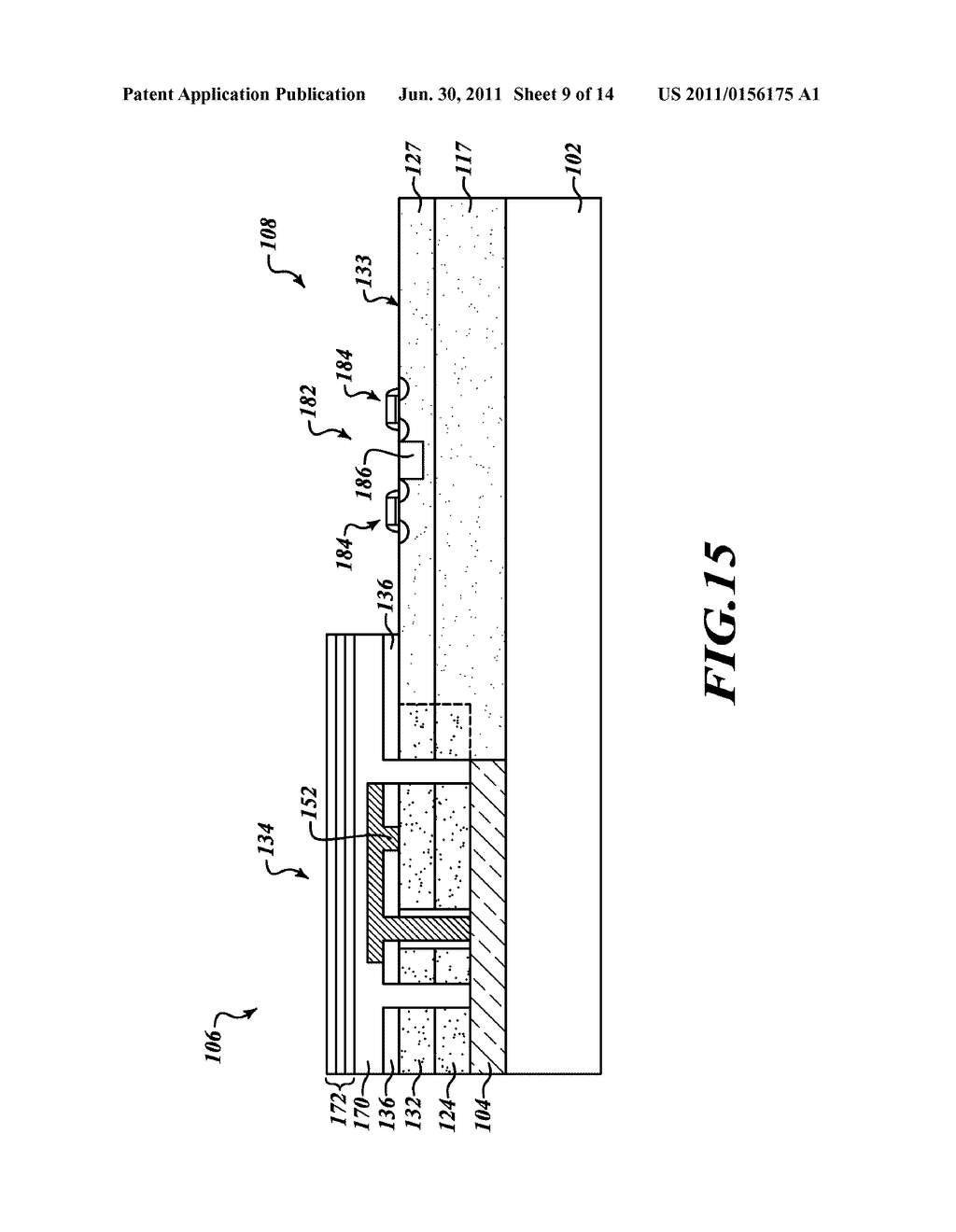 METHOD OF FORMING A DIE HAVING AN IC REGION ADJACENT A MEMS REGION - diagram, schematic, and image 10