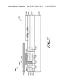 METHOD OF FORMING A DIE HAVING AN IC REGION ADJACENT A MEMS REGION diagram and image