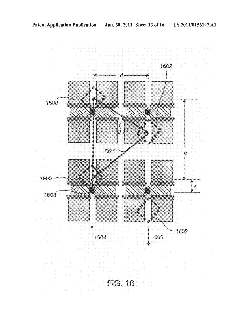 Interwafer interconnects for stacked CMOS image sensors - diagram, schematic, and image 14