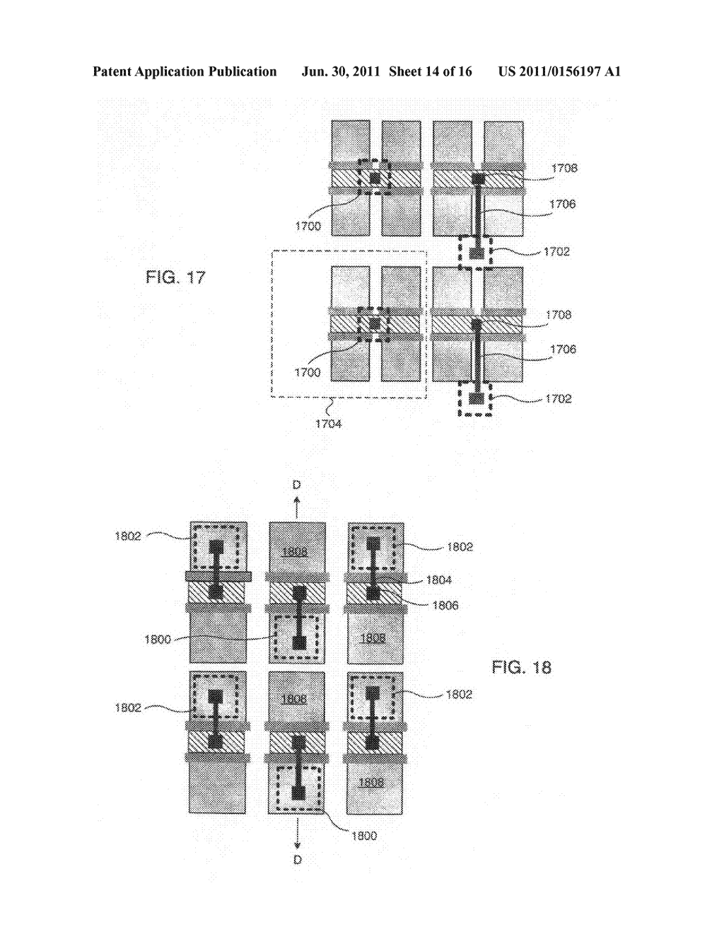 Interwafer interconnects for stacked CMOS image sensors - diagram, schematic, and image 15