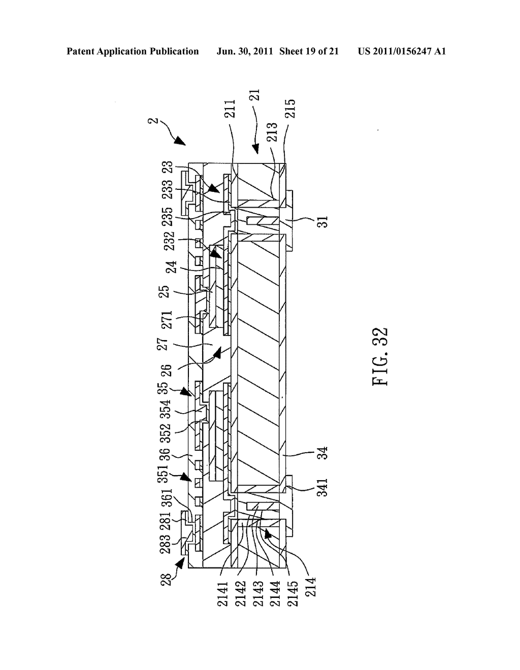 Semiconductor Package and Method for Making the Same - diagram, schematic, and image 20