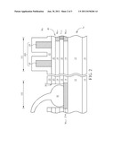 PAD STRUCTURE AND INTEGRATED CIRCUIT CHIP WITH SUCH PAD STRUCTURE diagram and image