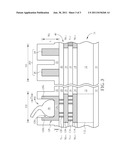 PAD STRUCTURE AND INTEGRATED CIRCUIT CHIP WITH SUCH PAD STRUCTURE diagram and image