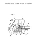 PICK-UP STYLE UTILITY VEHICLE WITH EXPANDABLE CARGO BED diagram and image