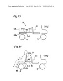 PICK-UP STYLE UTILITY VEHICLE WITH EXPANDABLE CARGO BED diagram and image