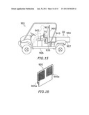 PICK-UP STYLE UTILITY VEHICLE WITH EXPANDABLE CARGO BED diagram and image