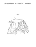 LOWER STRUCTURE OF VEHICLE BODY REAR PORTION diagram and image