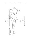 LOWER STRUCTURE OF VEHICLE BODY REAR PORTION diagram and image