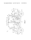 PICK-UP STYLE UTILITY VEHICLE WITH EXPANDABLE CARGO BED diagram and image