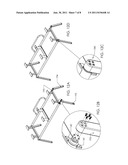 Portable Chair, Table And Umbrella Stand diagram and image