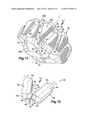 ROTOR FOR A ROTARY ELECTRIC MACHINE INCLUDING AN OPEN CHAIN OF AT LEAST     TWO INTERPOLAR MEMBERS DEFINING A MAGNETIC BARRIER diagram and image