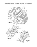 ROTOR FOR A ROTARY ELECTRIC MACHINE INCLUDING AN OPEN CHAIN OF AT LEAST     TWO INTERPOLAR MEMBERS DEFINING A MAGNETIC BARRIER diagram and image