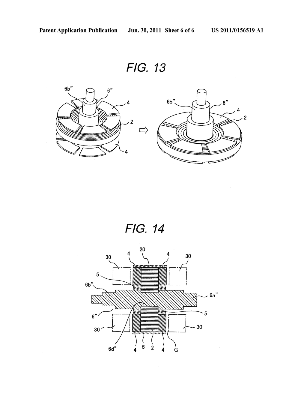 AXIAL GAP ROTATING ELECTRICAL MACHINE AND ROTOR USED THEREFOR - diagram, schematic, and image 07