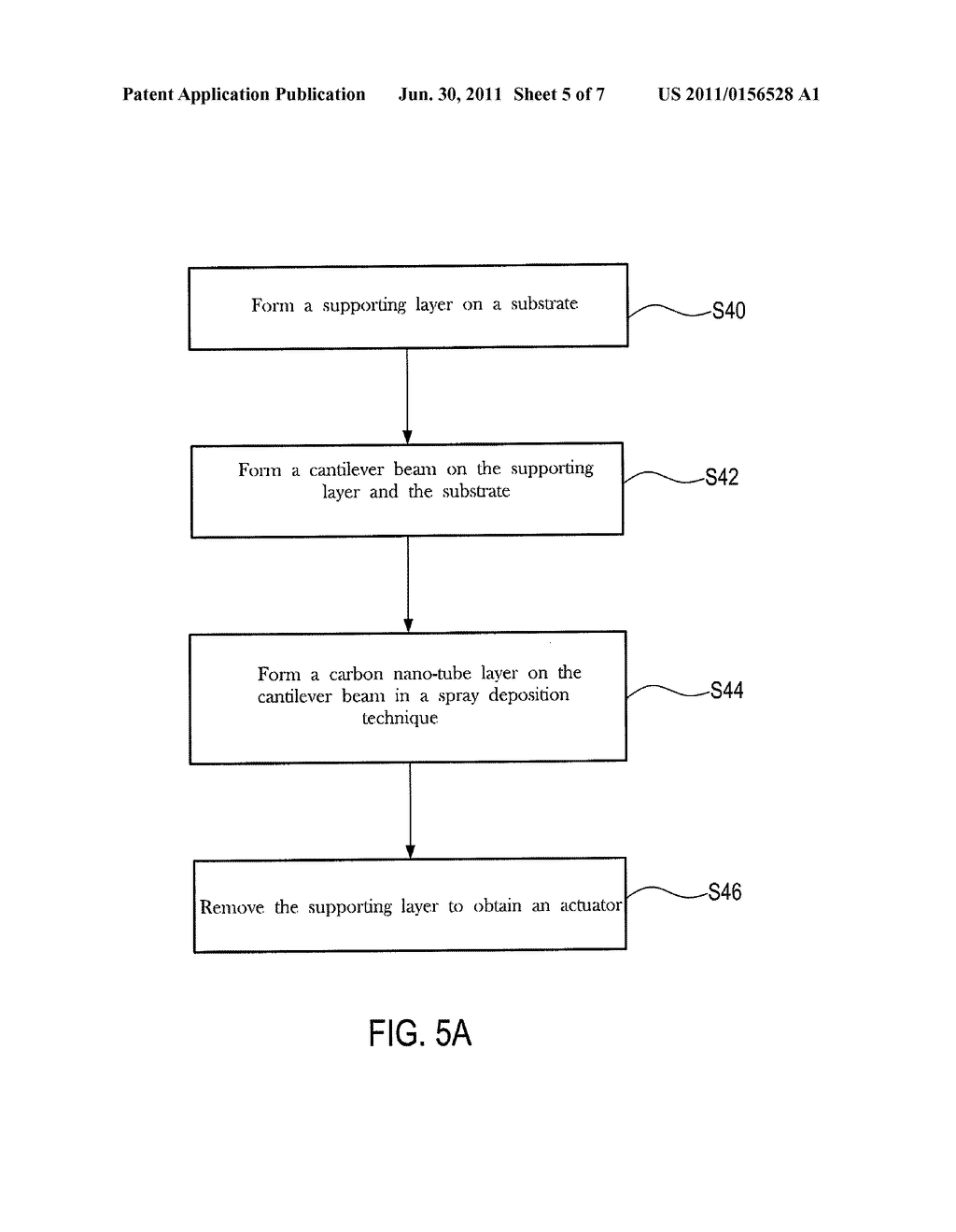 MICRO ACTUATOR, MICRO ACTUATOR SYSTEM, AND METHOD FOR FABRICATING MICRO     ACTUATOR - diagram, schematic, and image 06