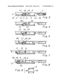 SELF-CLOSING DEVICE FOR A DRAWER OR FOR A MOVEABLE PART OF A PIECE OF     FURNITURE diagram and image