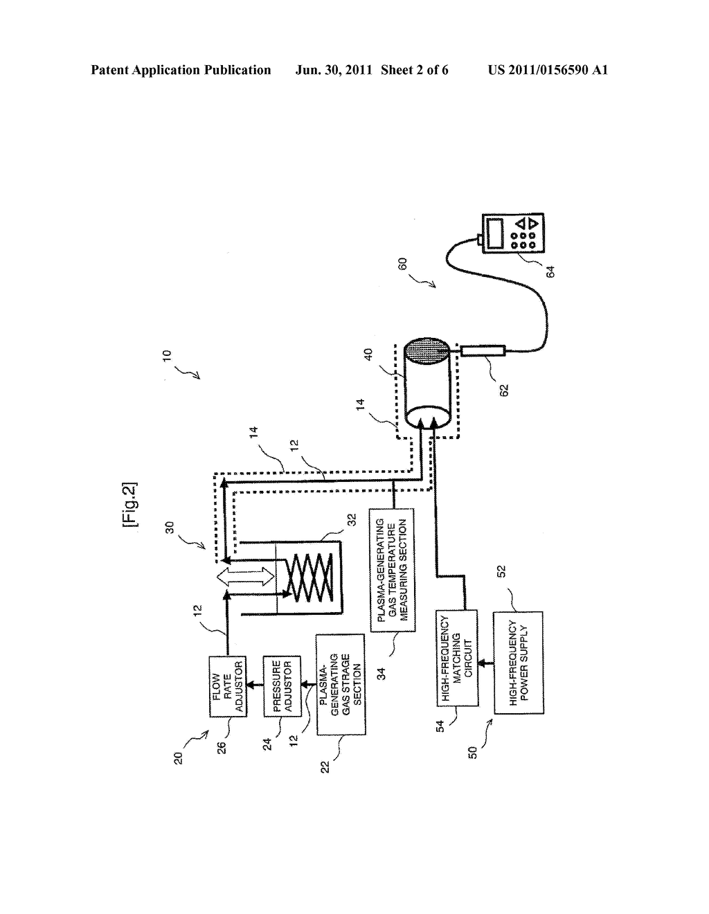 Plasma Temperature Control Apparatus and Plasma Temperature Control Method - diagram, schematic, and image 03