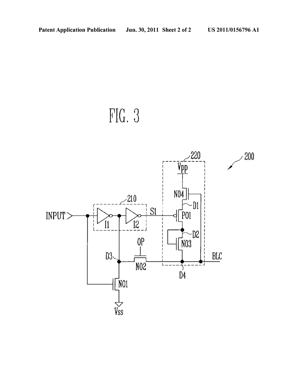 HIGH VOLTAGE SWITCH CIRCUIT OF SEMICONDUCTOR DEVICE - diagram, schematic, and image 03