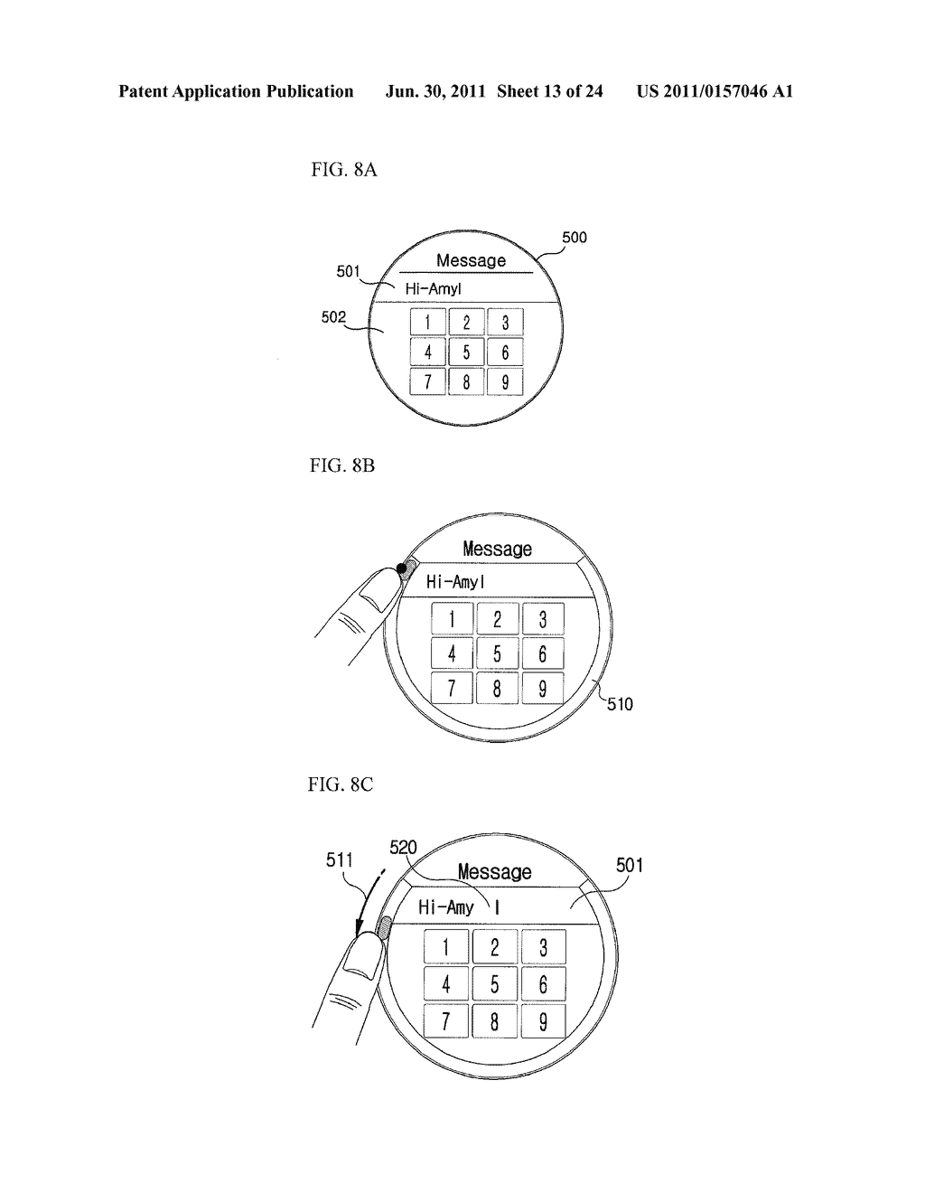 DISPLAY DEVICE FOR A MOBILE TERMINAL AND METHOD OF CONTROLLING THE SAME - diagram, schematic, and image 14