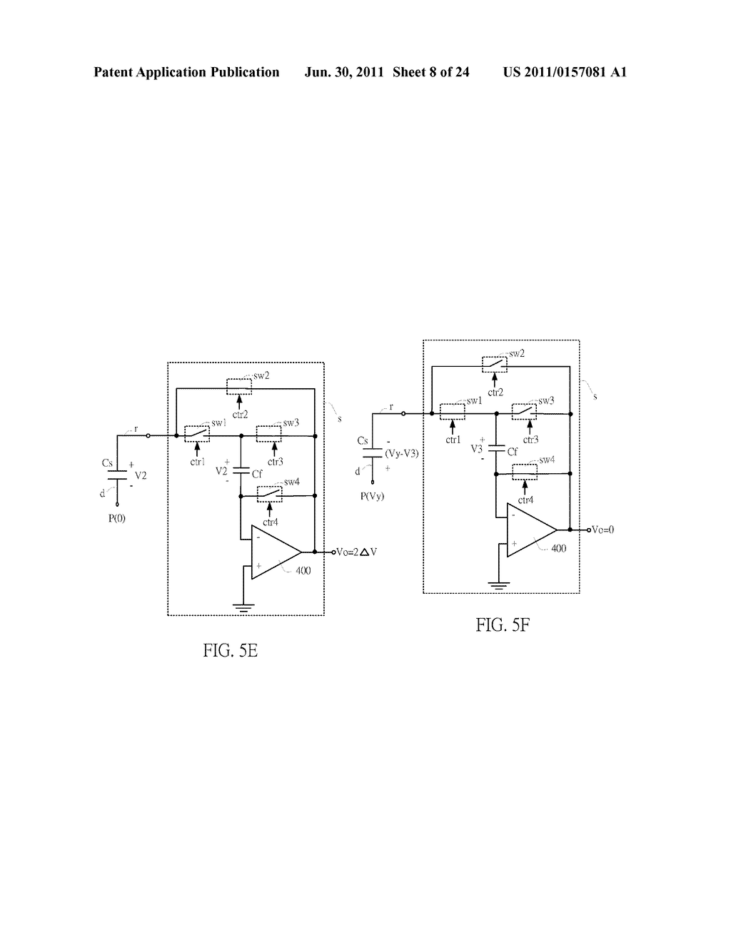 SENSING CIRCUIT FOR USE WITH CAPACITIVE TOUCH PANEL - diagram, schematic, and image 09