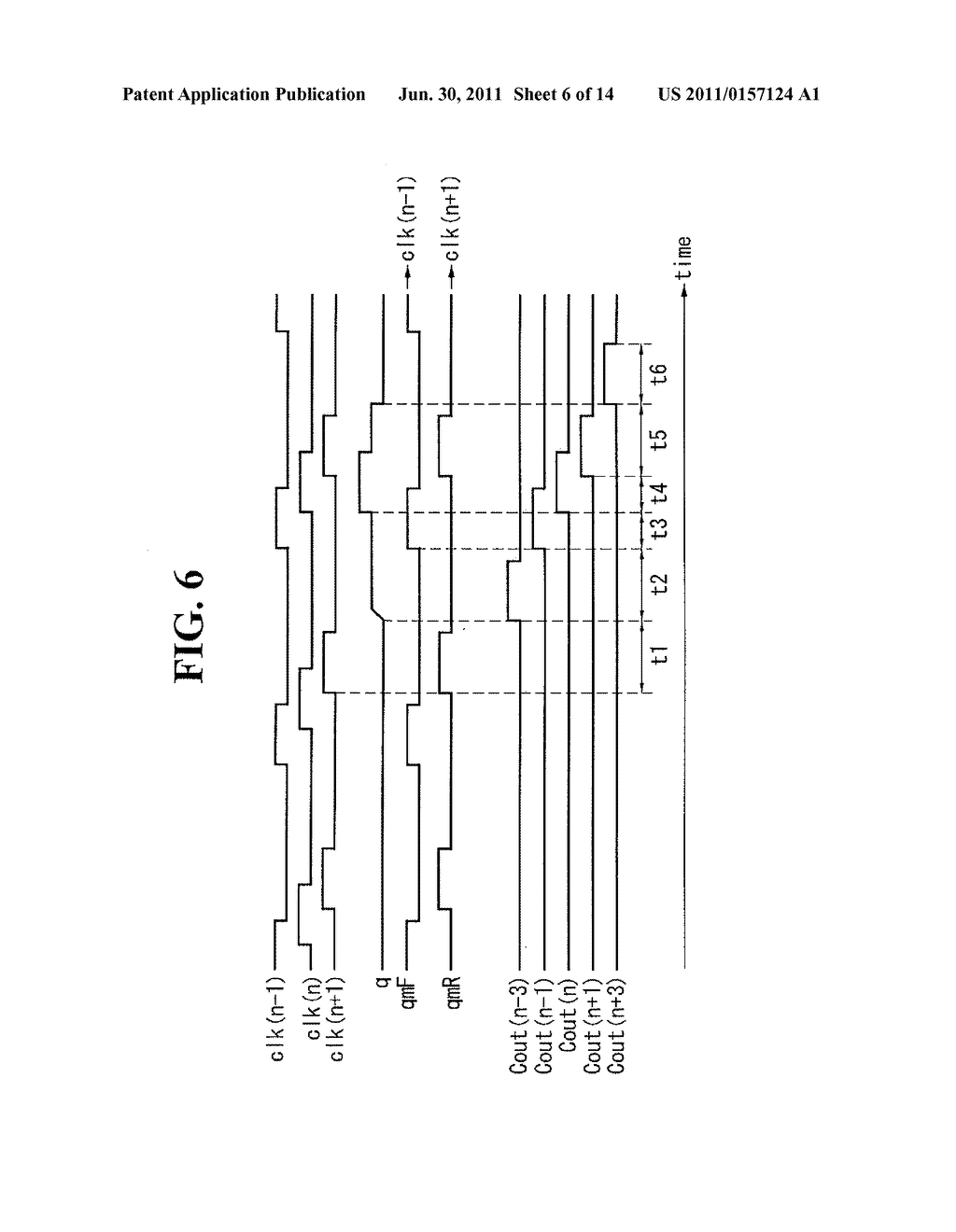 SHIFT REGISTER AND DISPLAY DEVICE USING THE SAME - diagram, schematic, and image 07