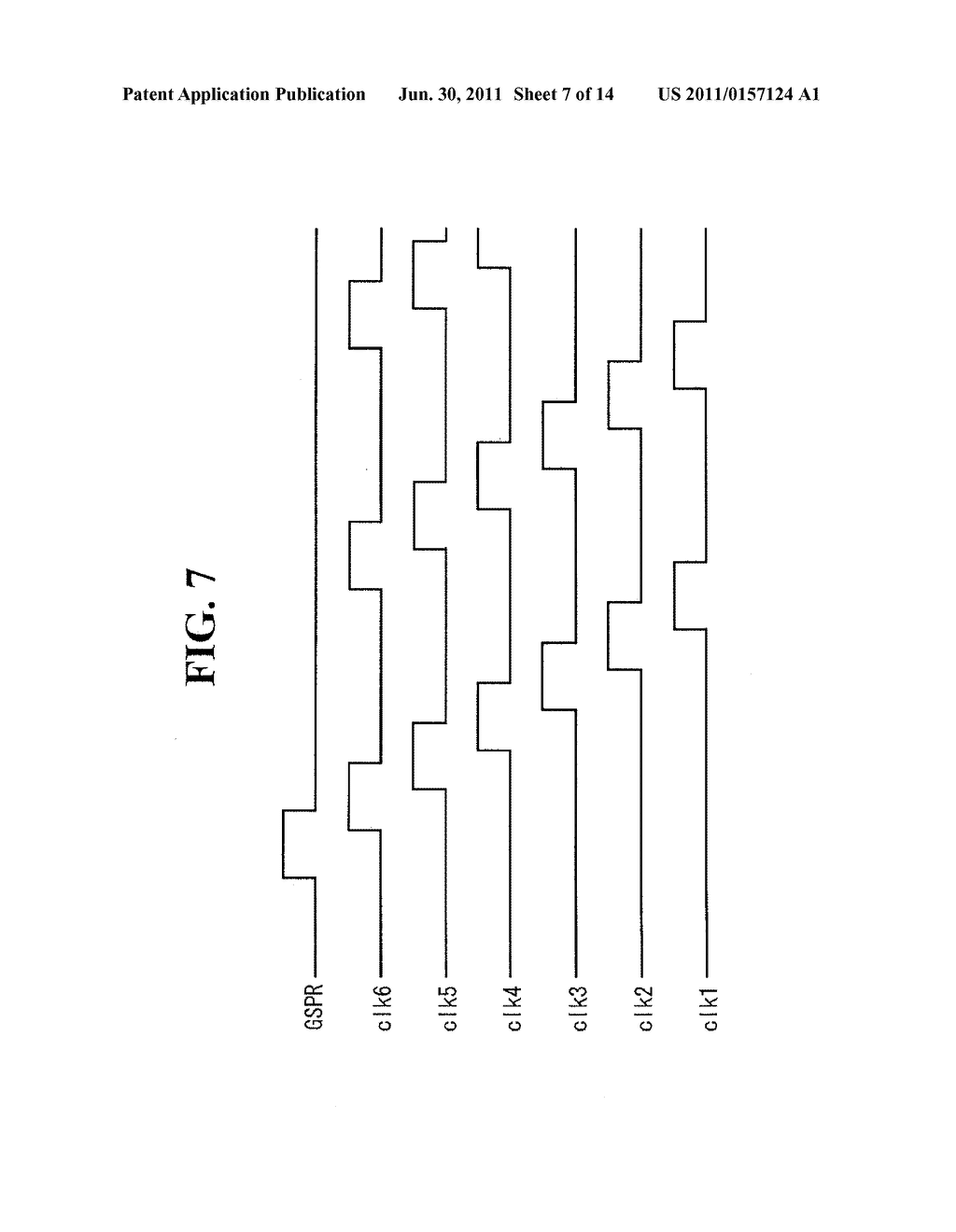 SHIFT REGISTER AND DISPLAY DEVICE USING THE SAME - diagram, schematic, and image 08