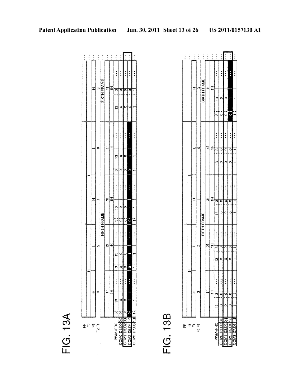 DRIVING METHOD OF ELECTRO OPTICAL DEVICE, DRIVING DEVICE OF ELECTRO     OPTICAL DEVICE, ELECTRO OPTICAL DEVICE, AND ELECTRONIC INSTRUMENT - diagram, schematic, and image 14