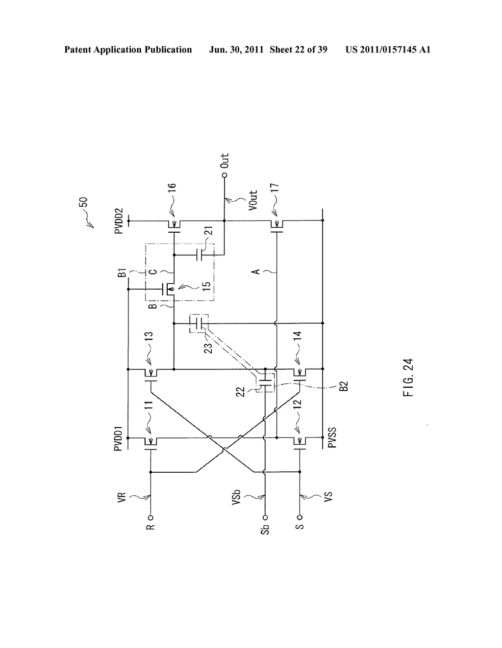 LEVEL SHIFT CIRCUIT, SIGNAL DRIVE CIRCUIT, DISPLAY DEVICE, AND ELECTRONIC     DEVICE - diagram, schematic, and image 23