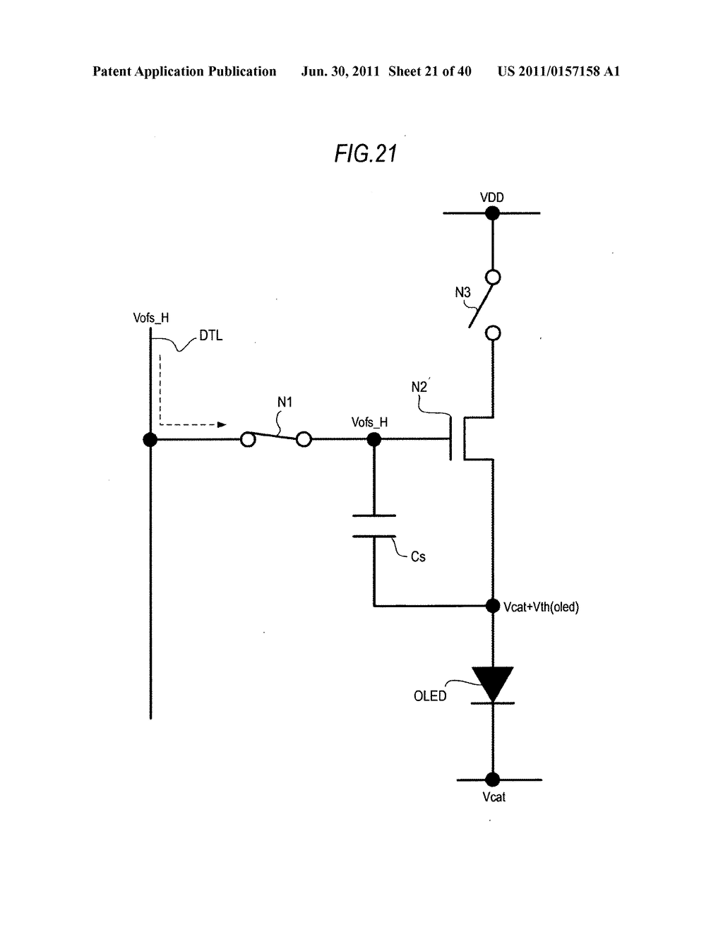 Display panel module, semiconductor integrated circuit, drive method of     pixel array unit and electronic apparatus - diagram, schematic, and image 22