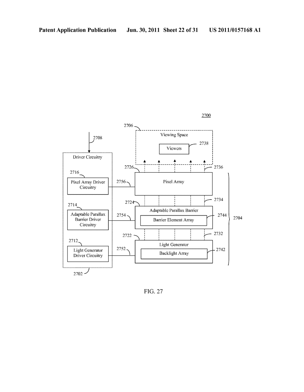 THREE-DIMENSIONAL DISPLAY SYSTEM WITH ADAPTATION BASED ON VIEWING     REFERENCE OF VIEWER(S) - diagram, schematic, and image 23