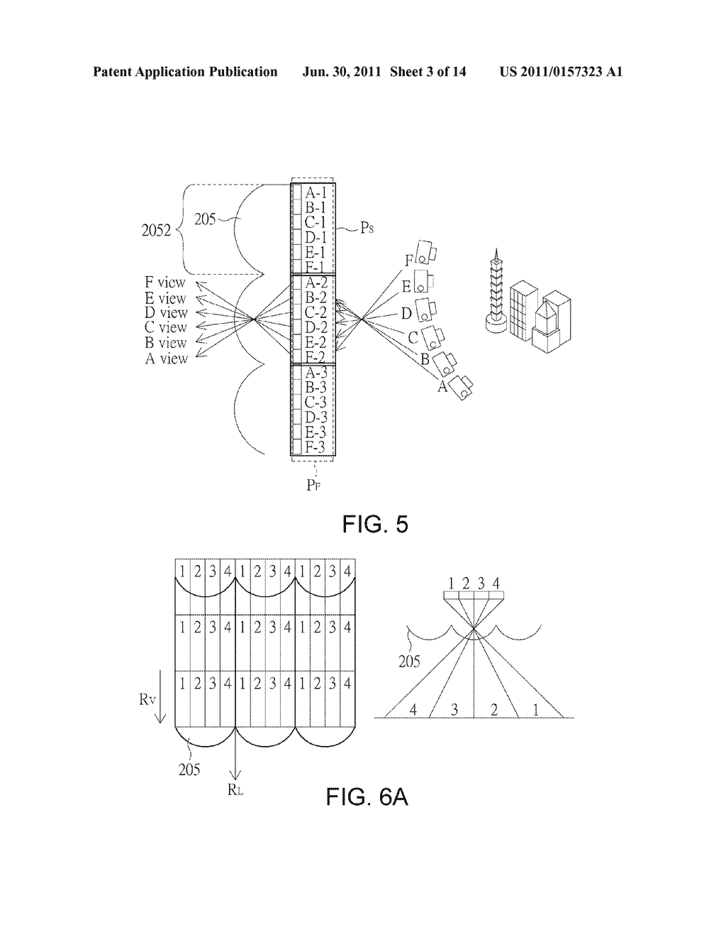 Miniaturized Imaging Module, 3D Display System Using the Same and Image     Arrangement Method Thereof - diagram, schematic, and image 04