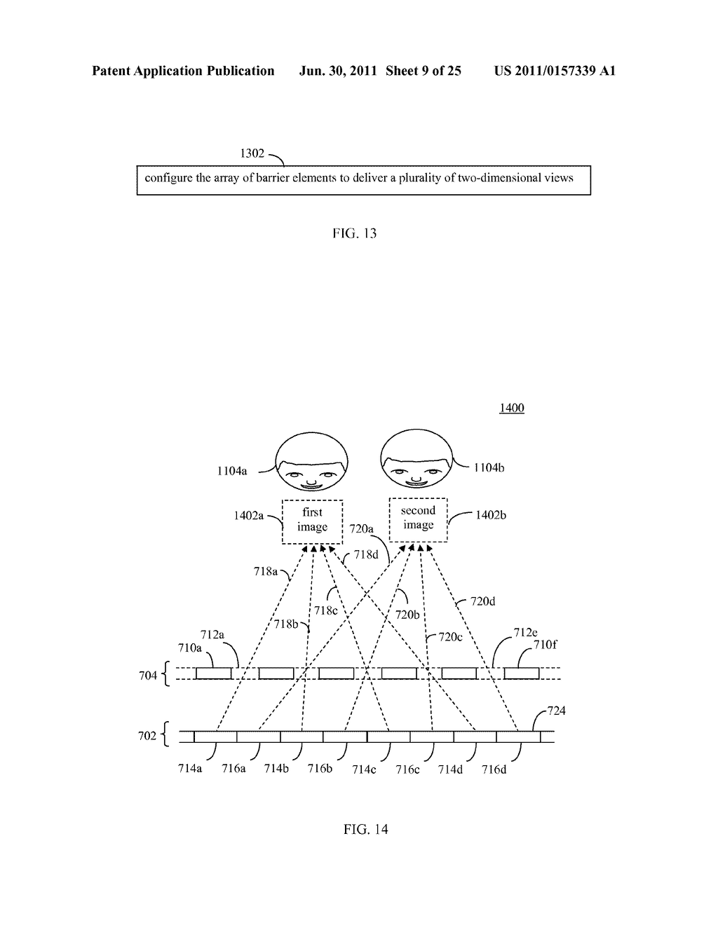 DISPLAY SUPPORTING MULTIPLE SIMULTANEOUS 3D VIEWS - diagram, schematic, and image 10