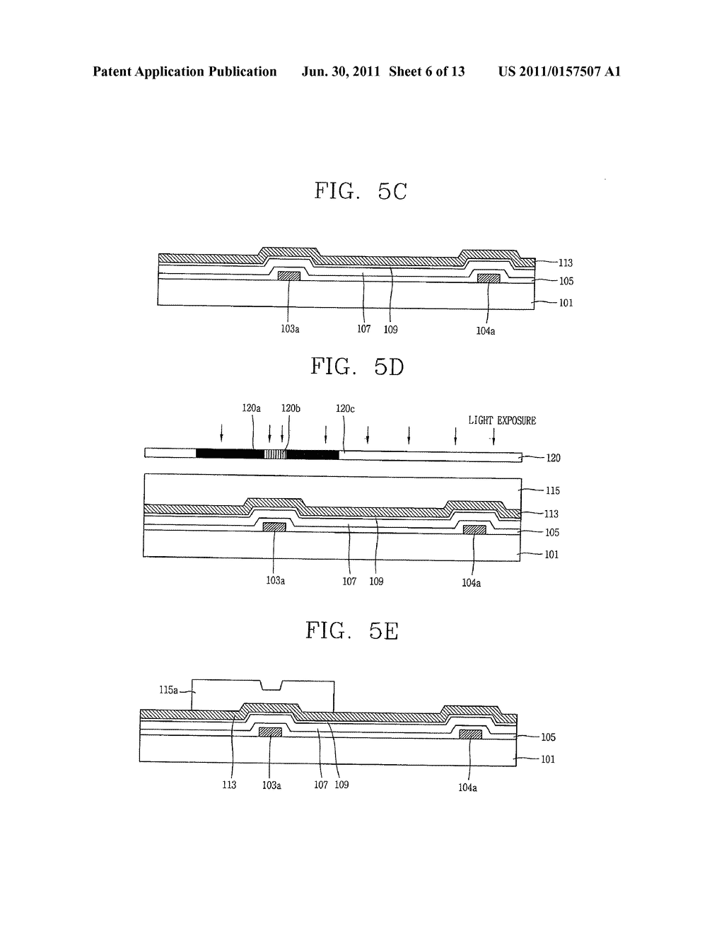 LIQUID CRYSTAL DISPLAY DEVICE AND METHOD FOR FABRICATING THE SAME - diagram, schematic, and image 07