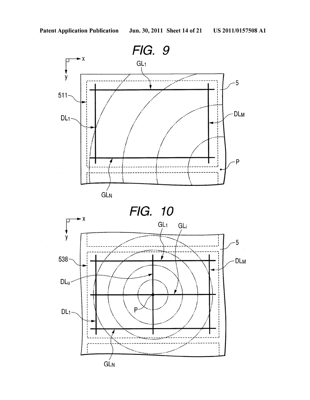 DISPLAY DEVICE WHEREIN A GATE INSULATING FILM PROVIDED AT ONE TFT IS     THINNER THAN A GATE INSULATING FILM PROVIDED AT ANOTHER TFT, AND A GAP     BETWEEN A PIXEL ELECTRODE AND A COUNTER ELECTRODE IS WIDER FOR THE ONE     TFT THAN THE ANOTHER TFT - diagram, schematic, and image 15