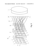 AREA PROJECTION SYSTEM FOR REPRODUCING A VISUAL SIGNAL ON A SURFACE diagram and image