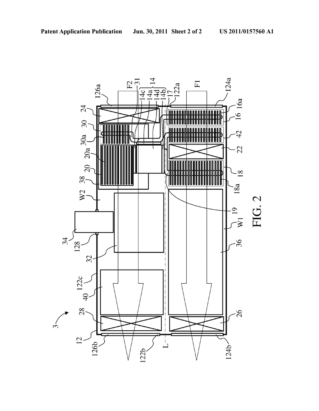 ELECTRONIC APPARATUS AND PROJECTOR - diagram, schematic, and image 03