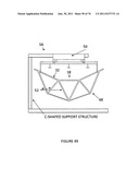 Node, support frame, system and method diagram and image