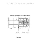 Node, support frame, system and method diagram and image