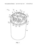 CAPACITOR WITH MULTIPLE ELEMENTS FOR MULTIPLE REPLACEMENT APPLICATIONS diagram and image