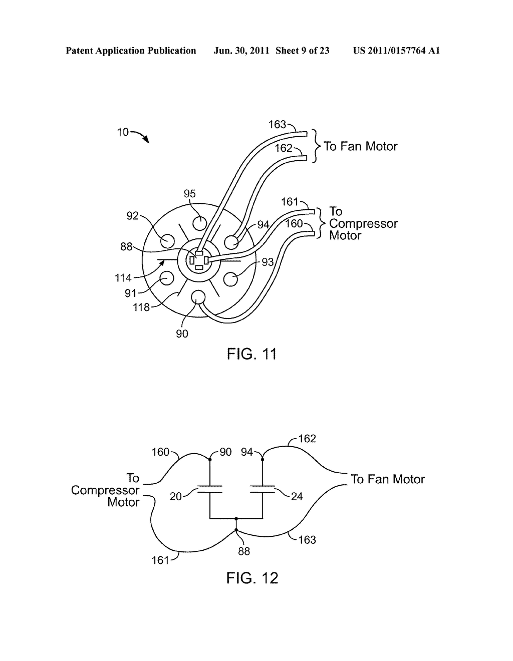 CAPACITOR WITH MULTIPLE ELEMENTS FOR MULTIPLE REPLACEMENT APPLICATIONS - diagram, schematic, and image 10