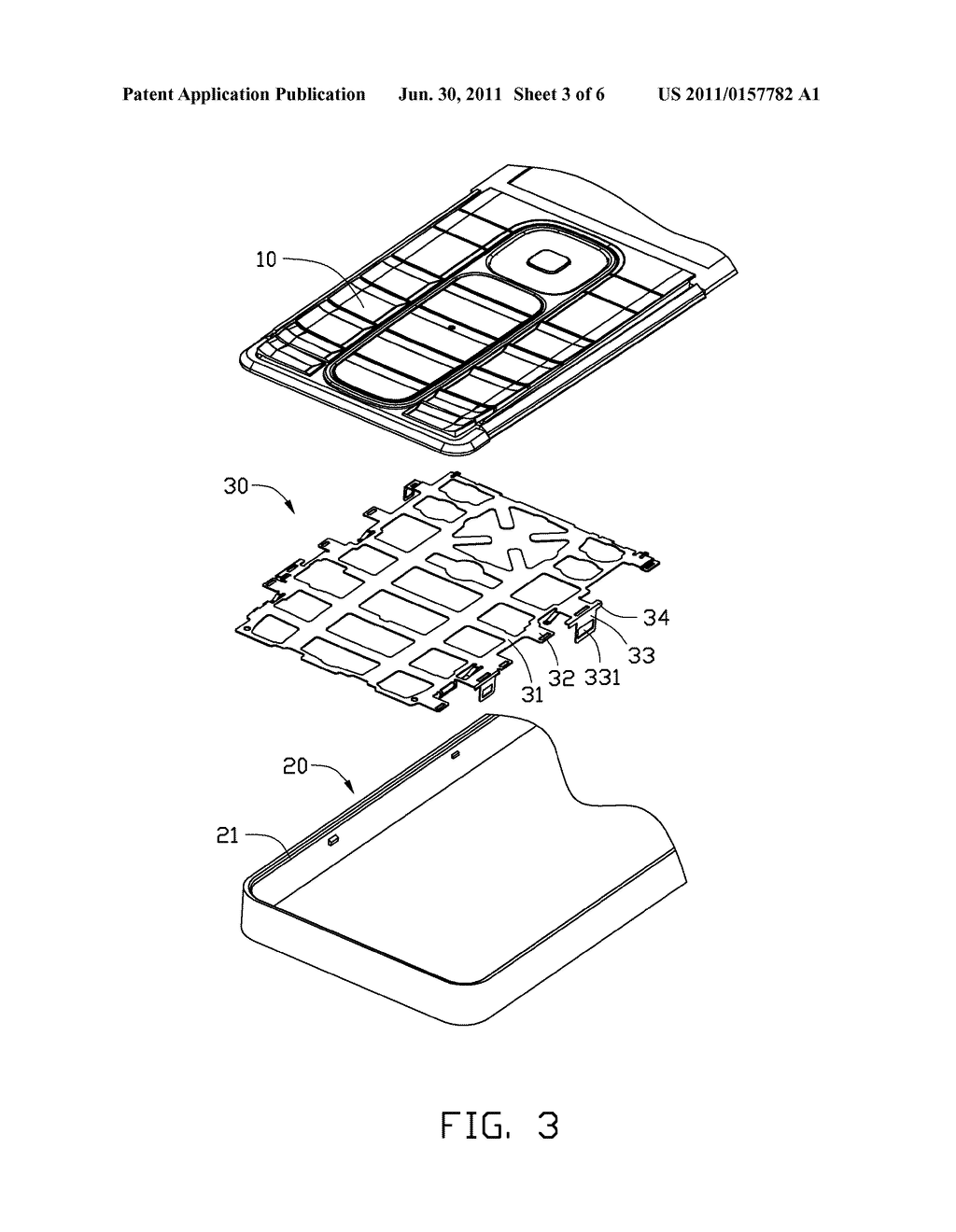 HOUSING ASSEMBLY FOR A PORTABLE ELECTRONIC DEVICE - diagram, schematic, and image 04