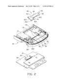 CHIP CARD HOLDER AND ELECTRONIC DEVICE USING THE SAME diagram and image