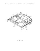 CHIP CARD HOLDER AND ELECTRONIC DEVICE USING THE SAME diagram and image