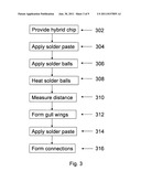 INTEGRATED CIRCUITS HAVING LEAD CONTACTS AND LEADLESS CONTACT PADS     CONNECTED TO A SURFACE OF A PRINTED WIRING BOARD, AND METHODS FOR     CONNECTING THE SAME diagram and image