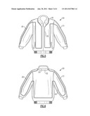 ENHANCED VISIBILITY CLOTHING AND SAFETY DEVICES, AND METHODS OF     ILLUMINATING CLOTHING diagram and image