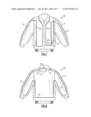 ENHANCED VISIBILITY CLOTHING AND SAFETY DEVICES, AND METHODS OF     ILLUMINATING CLOTHING diagram and image