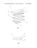 SHELL AND DISPLAY MODULE OF MOBILE COMMUNICATION TERMINAL AND A METHOD OF     FORMING THE SAME diagram and image