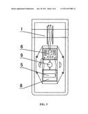 SOLAR LED INDICATOR FOR ROAD RAILINGS diagram and image