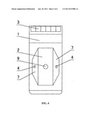 SOLAR LED INDICATOR FOR ROAD RAILINGS diagram and image