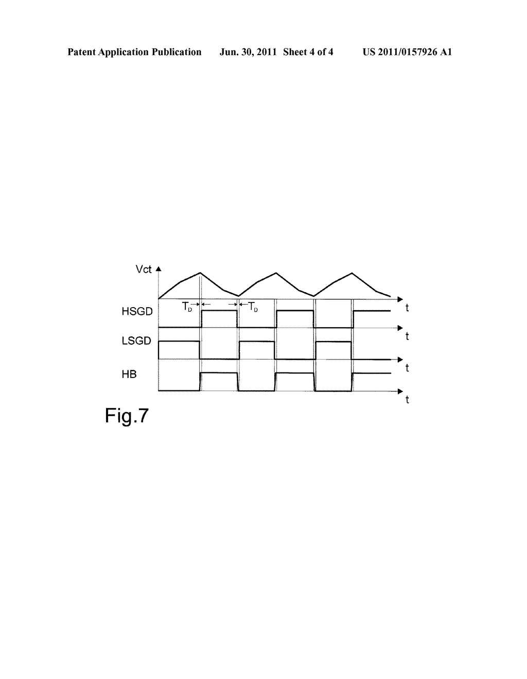 INTEGRATED CIRCUIT FOR AN OSCILLATOR STRUCTURED TO DRIVE A CONTROL DEVICE     OF A SWITCHING RESONANT CONVERTER - diagram, schematic, and image 05